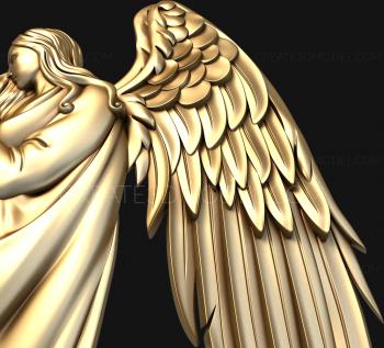 Angels (AN_0049) 3D model for CNC machine